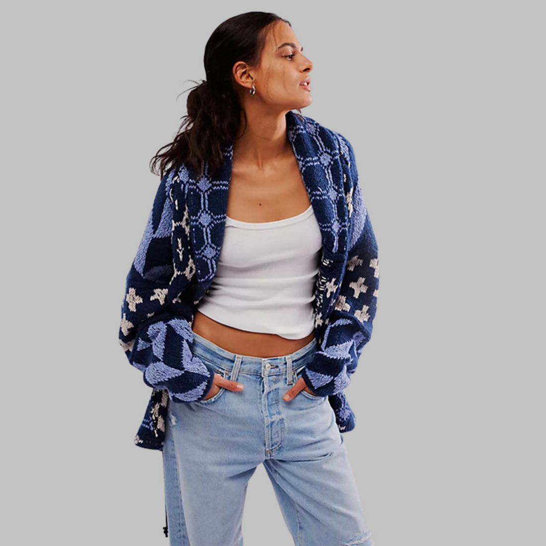 Seralyn | Classic Vintage Knit Cardigan