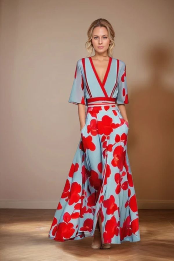 Isabella | Timeless Elegance Floral Dress