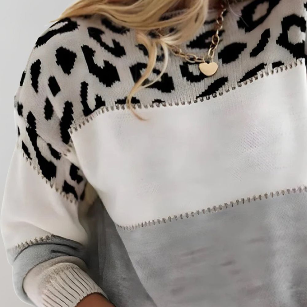 AMELIE | LEOPARD SWEATER
