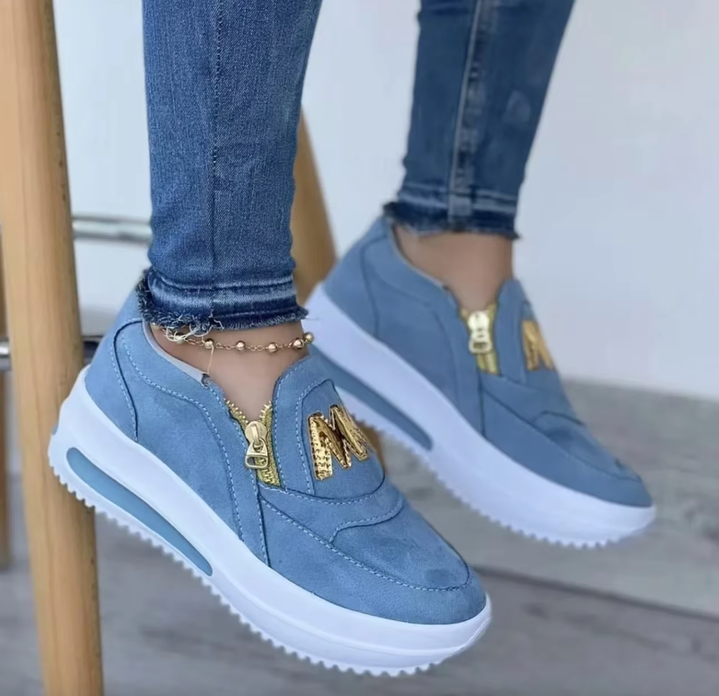 ZipStep™ Sneakers - For Elegant Comfort with Every Step