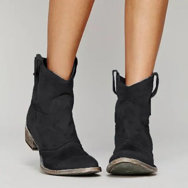 Dakota | Vintage Western Ankle Boots