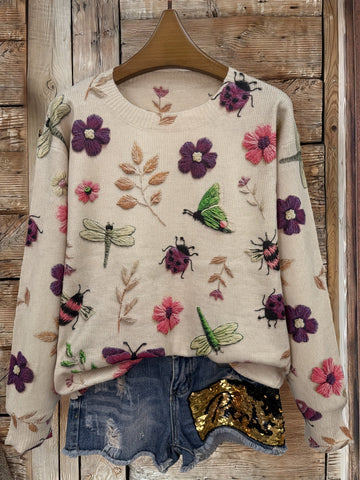 Bianca | Long Sleeve knitted Sweater