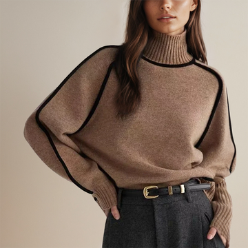 The Emilie Cashmere Turtleneck Sweater