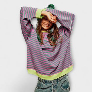 ELENA | COAST STRIPED SWEATER